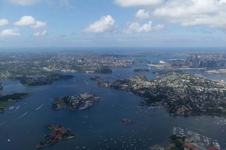 Sydney par avion